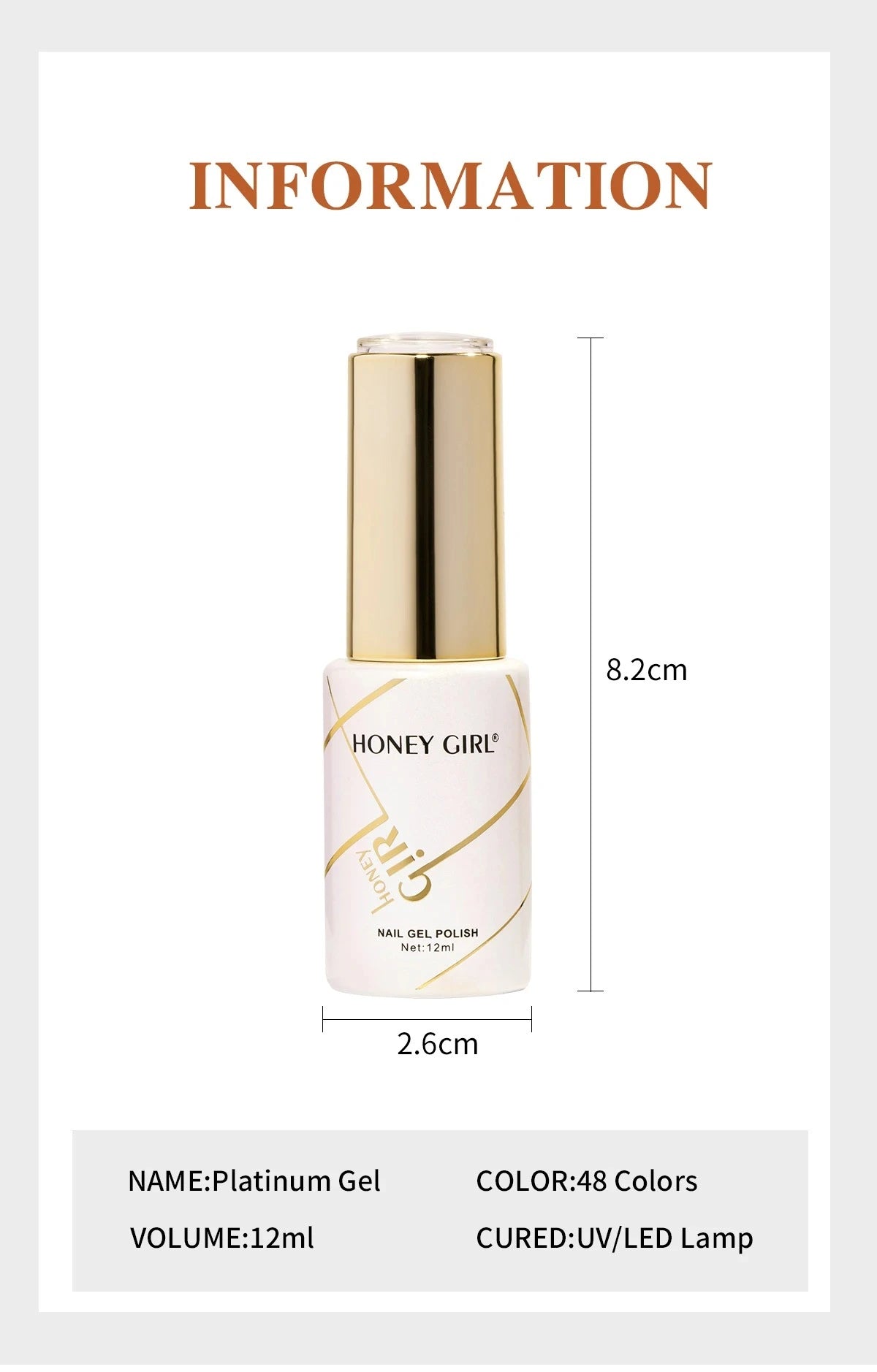 Honey Girl Platinum Shine Sett - 48 Glitter Farger - Shellac/Gelelakk