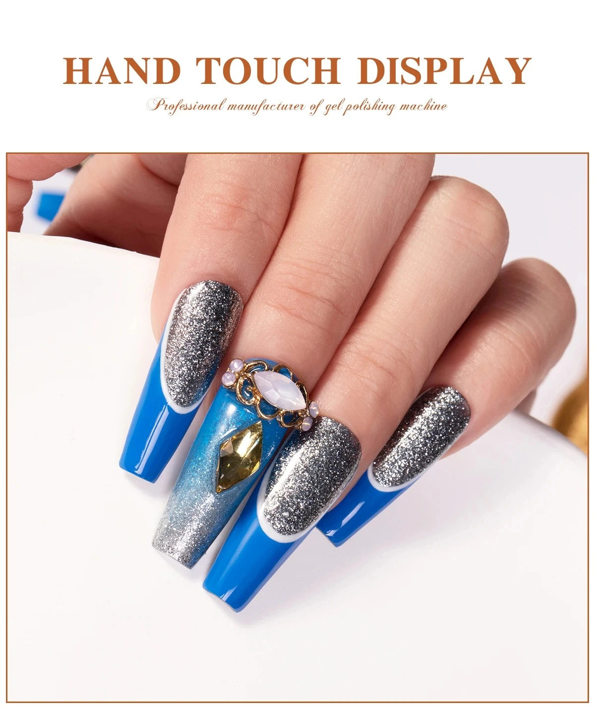Honey Girl Platinum Shine Sett - 48 Glitter Farger - Shellac/Gelelakk