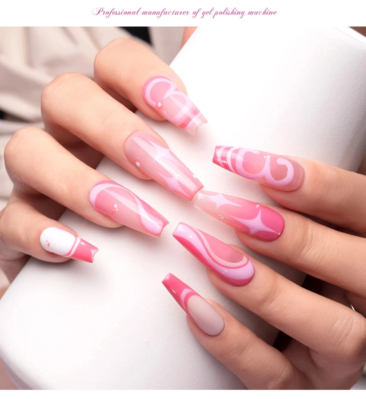 Honey Girl Summer Macaron Sett - 48 Lyse farger - Shellac/Gelelakk