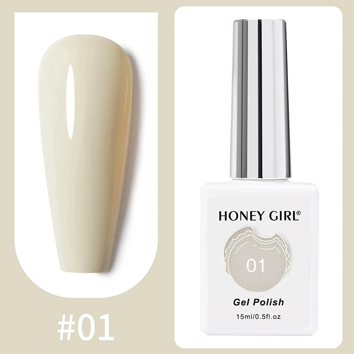 Honey Girl Summer Macaron Sett - 48 Lyse farger - Shellac/Gelelakk