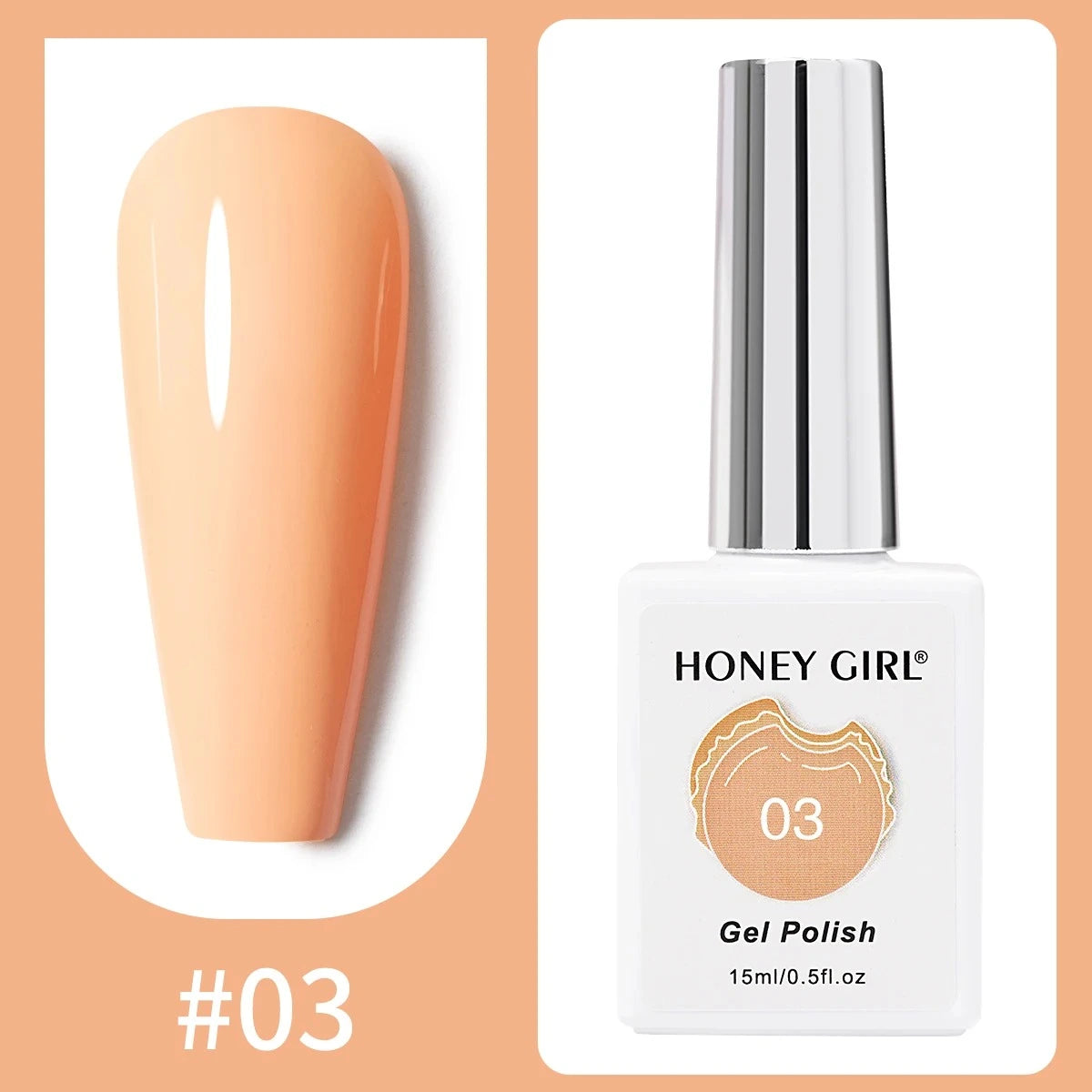 Honey Girl Summer Macaron Sett - 48 Lyse farger - Shellac/Gelelakk