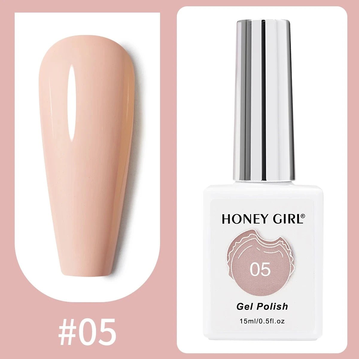 Honey Girl Summer Macaron Sett - 48 Lyse farger - Shellac/Gelelakk