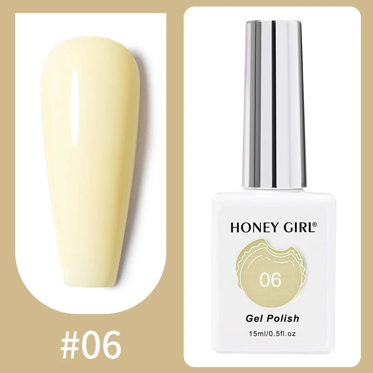 Honey Girl Summer Macaron Sett - 48 Lyse farger - Shellac/Gelelakk