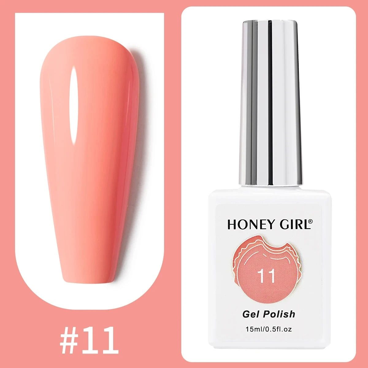 Honey Girl Summer Macaron Sett - 48 Lyse farger - Shellac/Gelelakk
