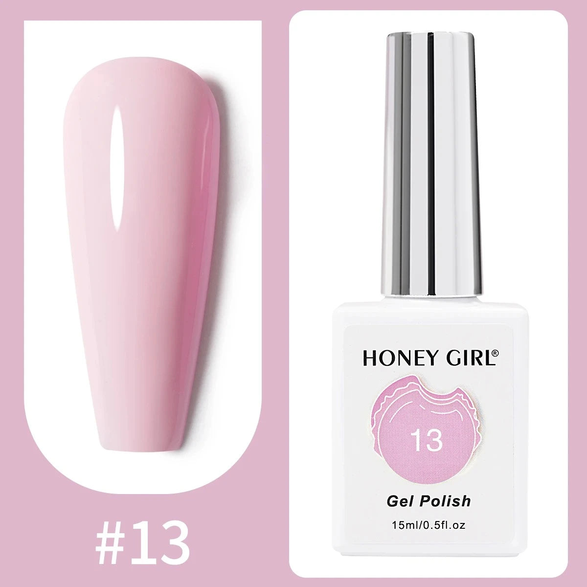 Honey Girl Summer Macaron Sett - 48 Lyse farger - Shellac/Gelelakk