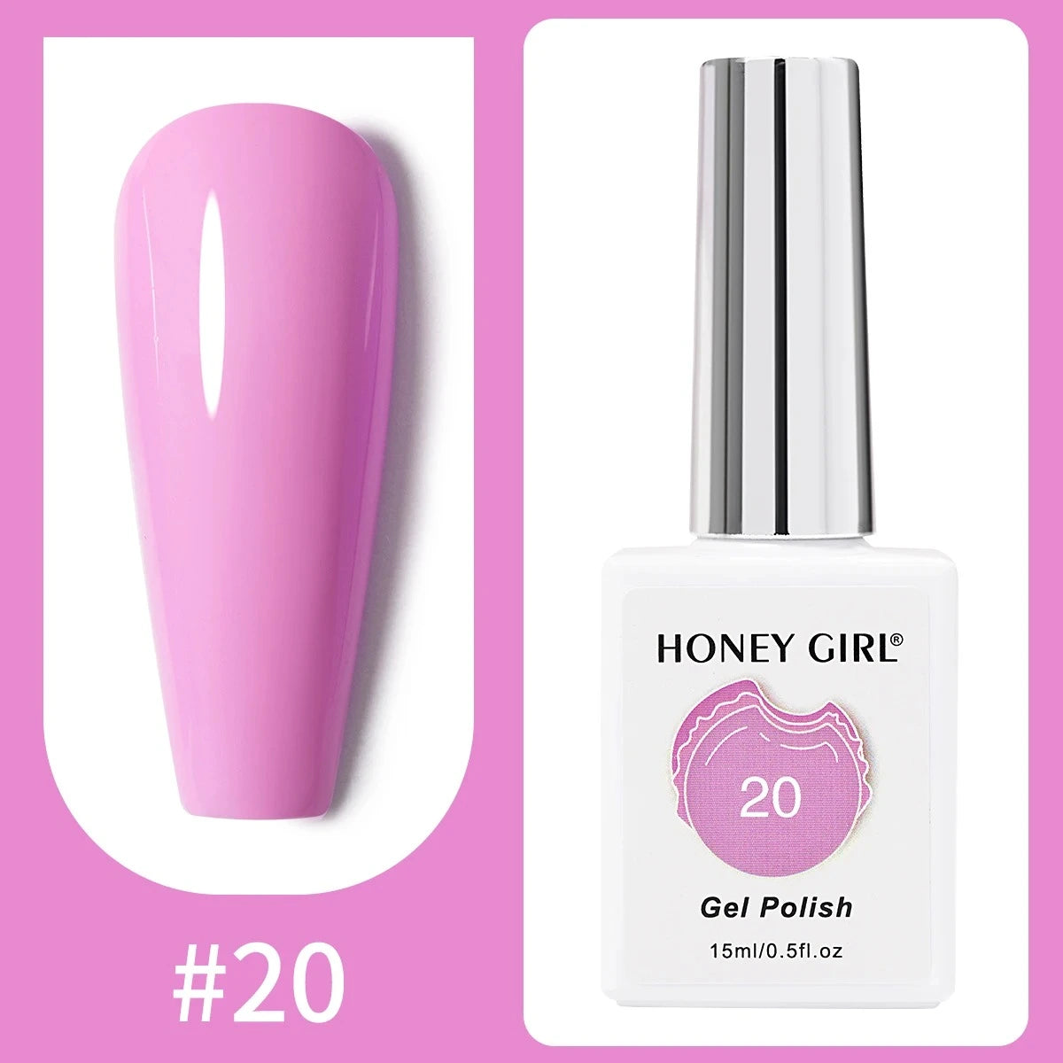 Honey Girl Summer Macaron Sett - 48 Lyse farger - Shellac/Gelelakk