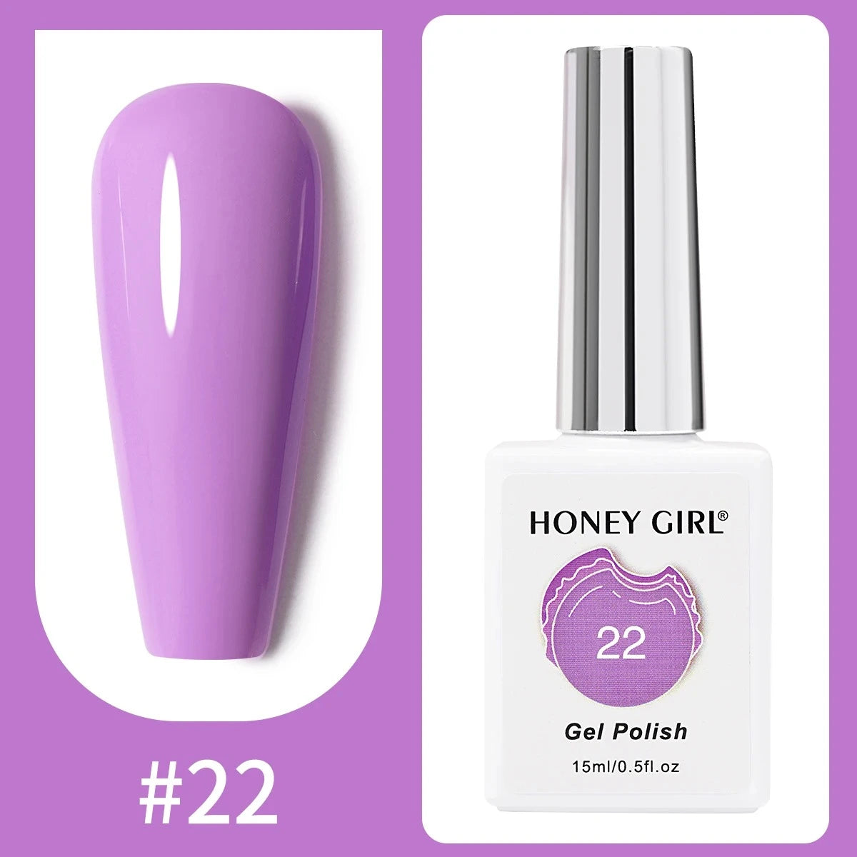 Honey Girl Summer Macaron Sett - 48 Lyse farger - Shellac/Gelelakk