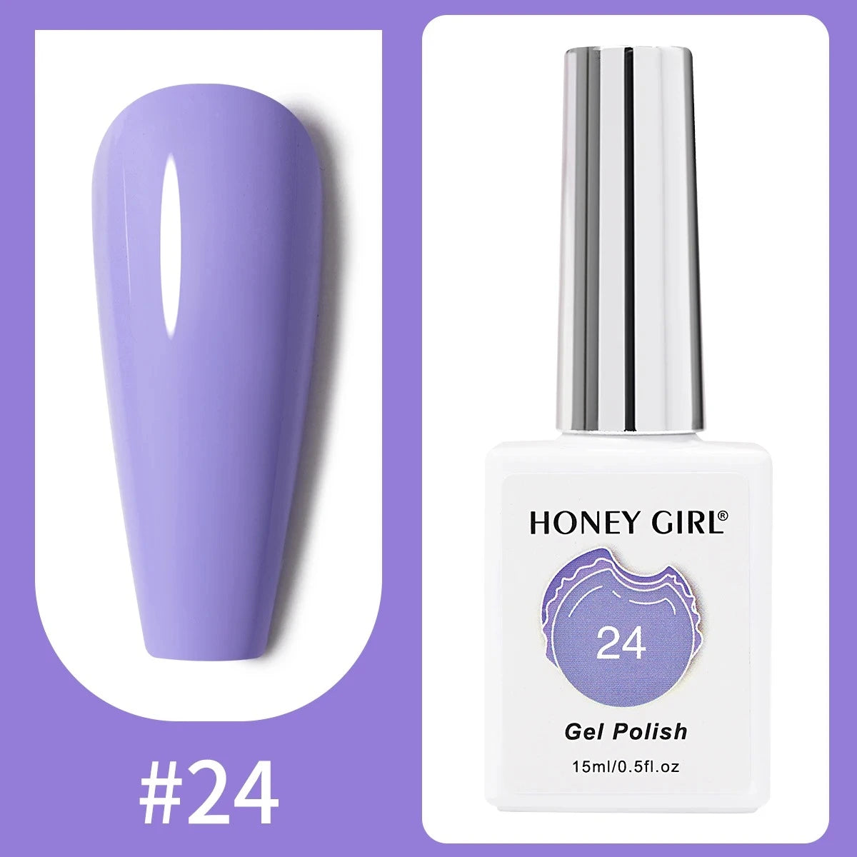 Honey Girl Summer Macaron Sett - 48 Lyse farger - Shellac/Gelelakk