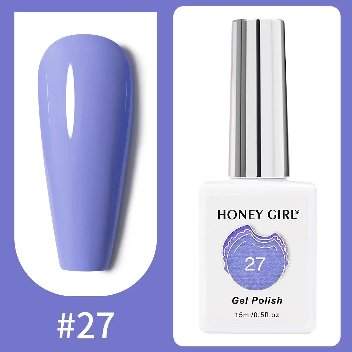 Honey Girl Summer Macaron Sett - 48 Lyse farger - Shellac/Gelelakk