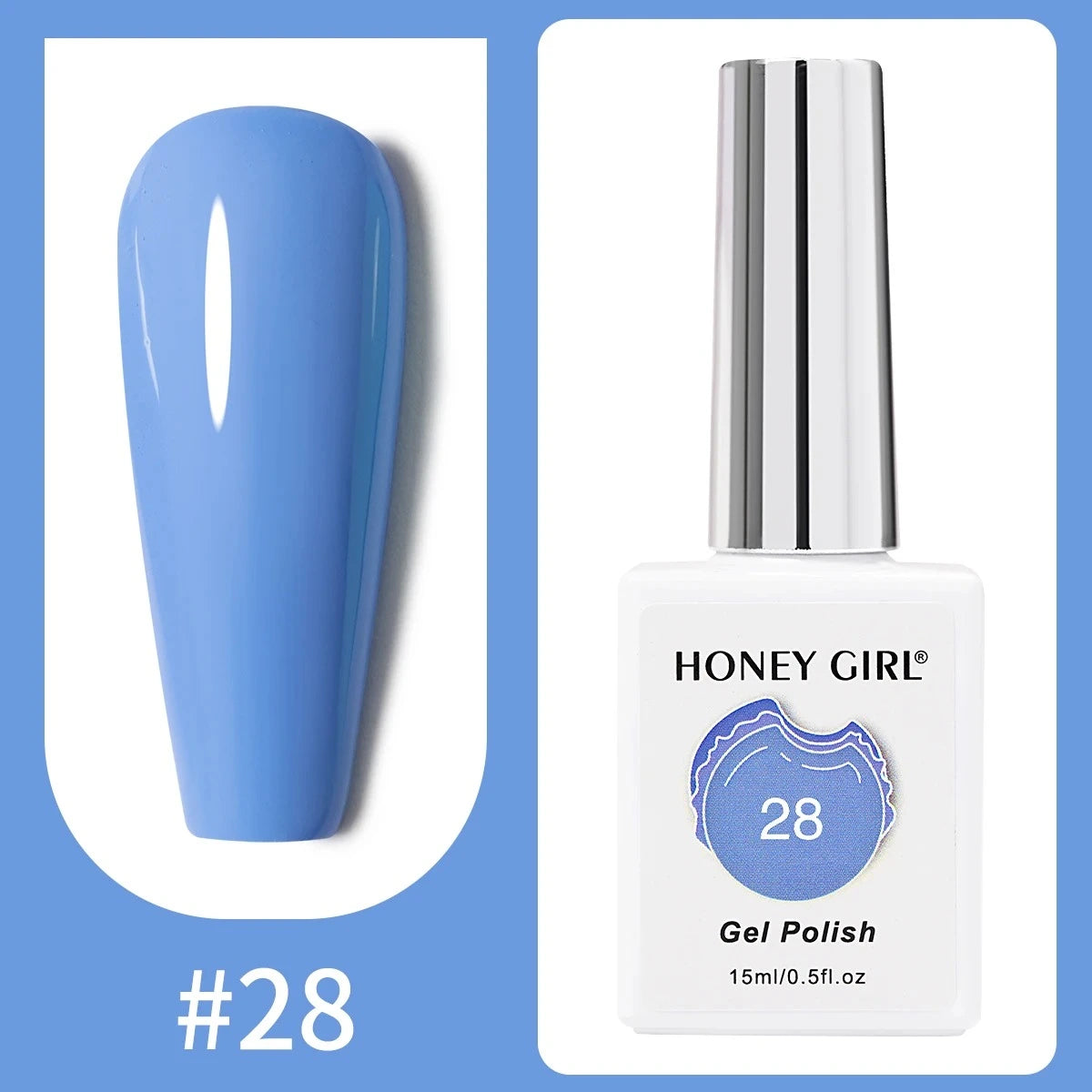 Honey Girl Summer Macaron Sett - 48 Lyse farger - Shellac/Gelelakk
