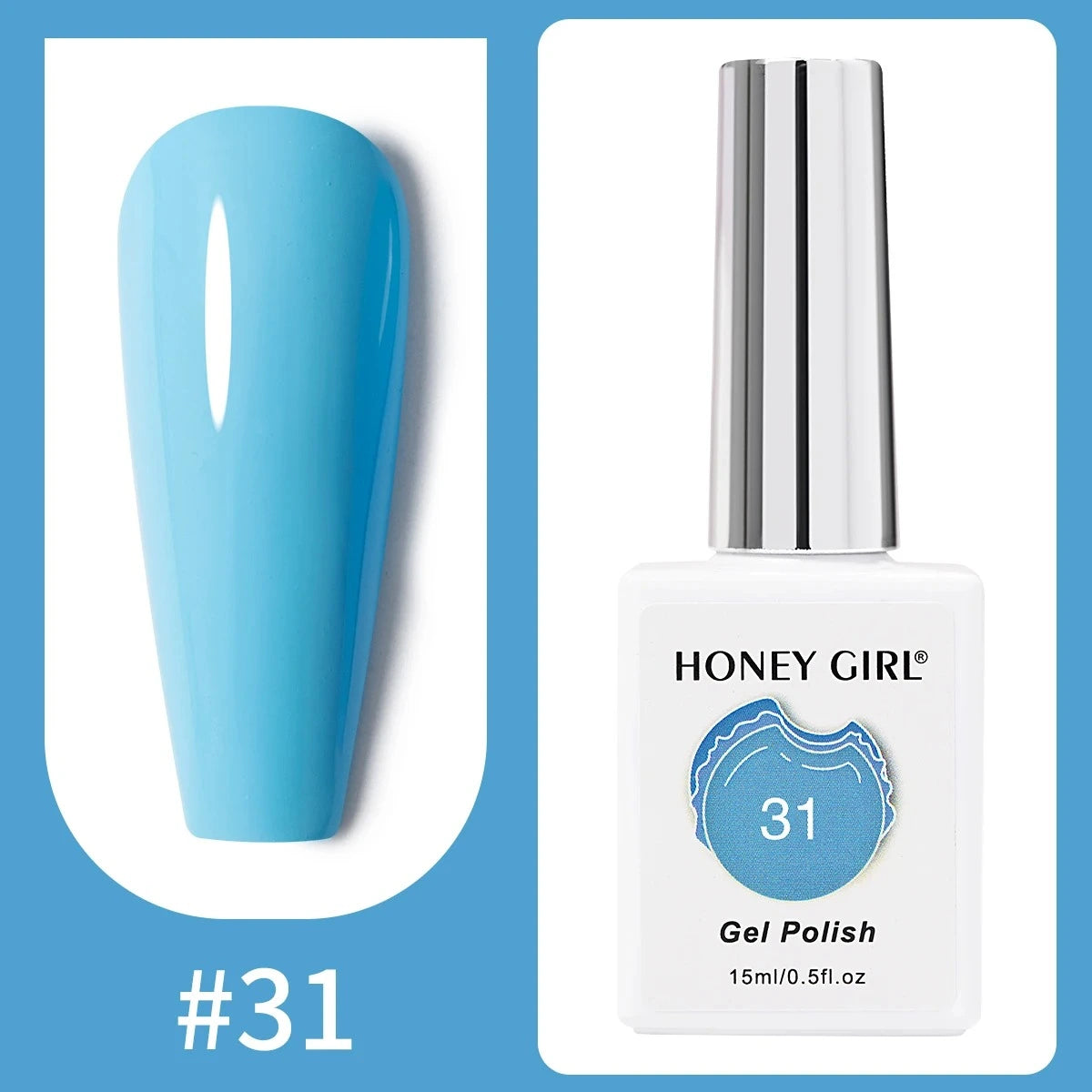 Honey Girl Summer Macaron Sett - 48 Lyse farger - Shellac/Gelelakk
