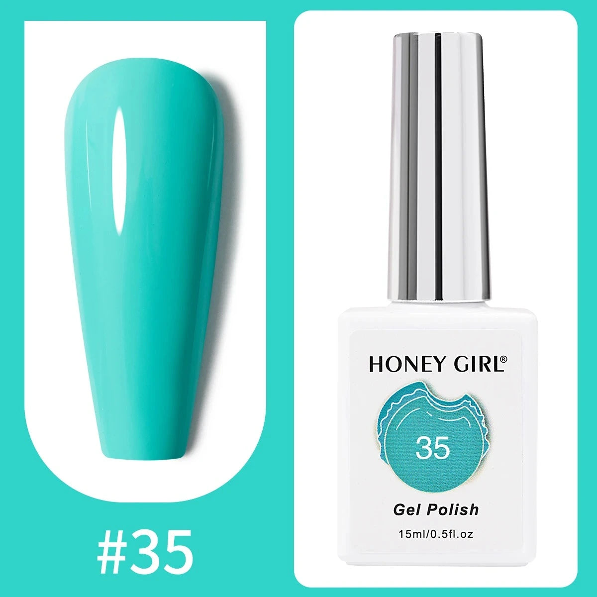 Honey Girl Summer Macaron Sett - 48 Lyse farger - Shellac/Gelelakk