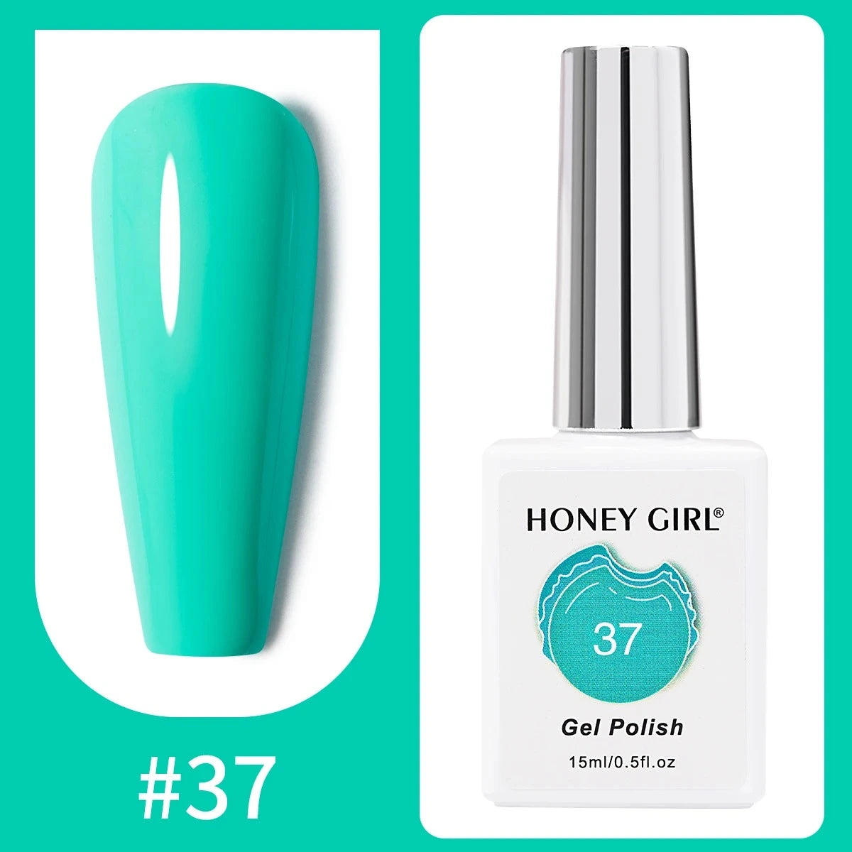 Honey Girl Summer Macaron Sett - 48 Lyse farger - Shellac/Gelelakk