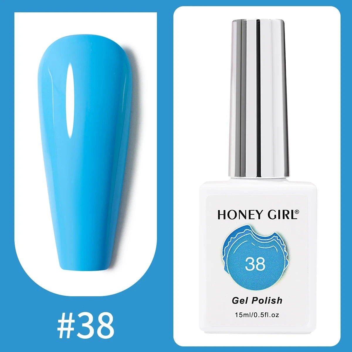 Honey Girl Summer Macaron Sett - 48 Lyse farger - Shellac/Gelelakk
