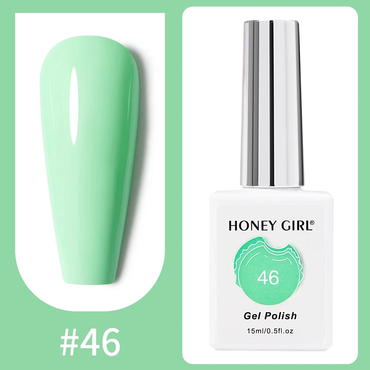 Honey Girl Summer Macaron Sett - 48 Lyse farger - Shellac/Gelelakk