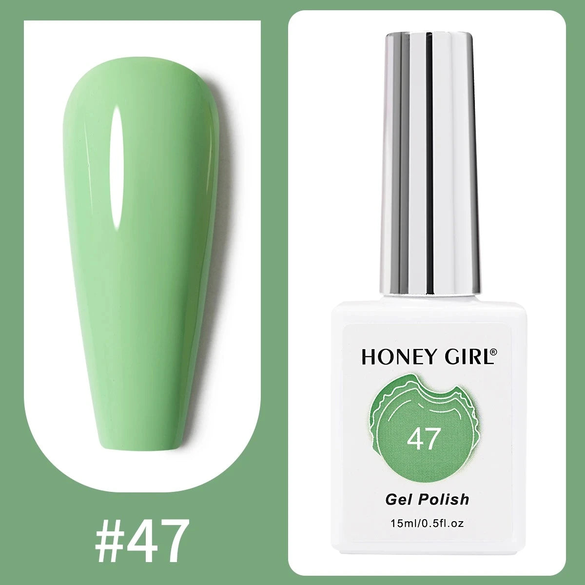 Honey Girl Summer Macaron Sett - 48 Lyse farger - Shellac/Gelelakk