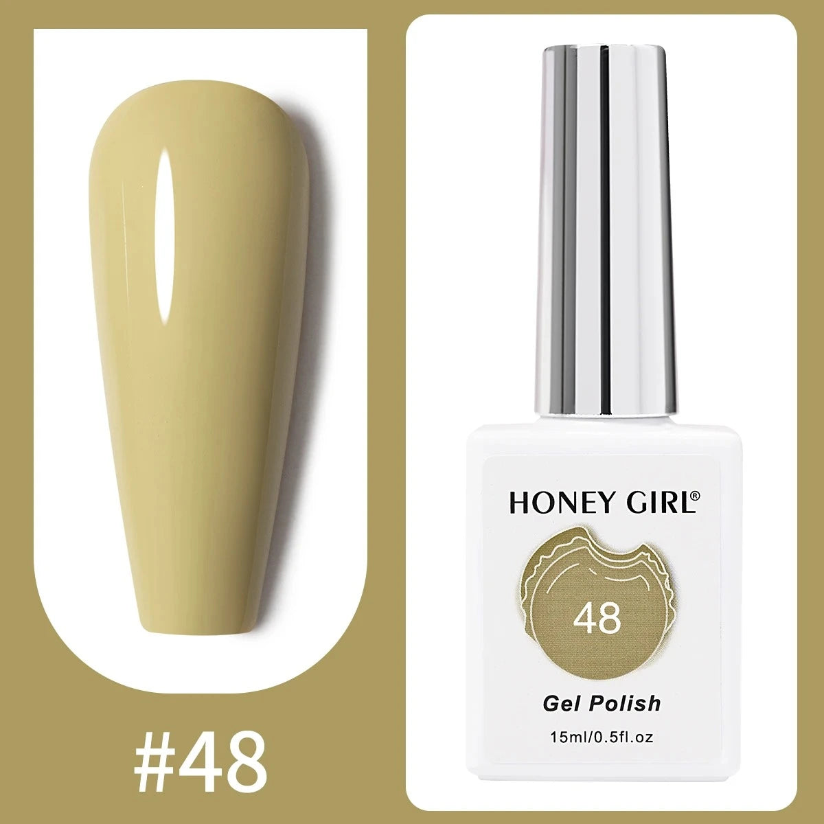 Honey Girl Summer Macaron Sett - 48 Lyse farger - Shellac/Gelelakk