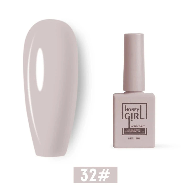 Honey Girl - 60 Farger - UV/LED Komplett Sett - Shellac/Gelelakk