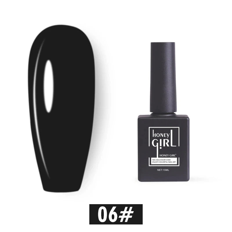 Honey Girl - 60 Farger - UV/LED Komplett Sett - Shellac/Gelelakk