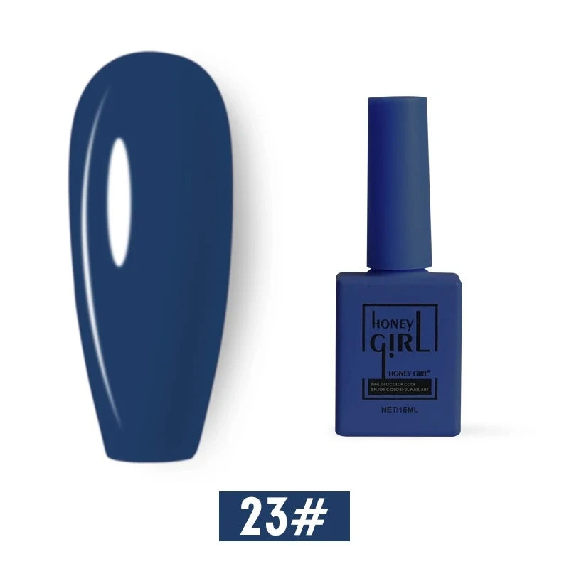 Honey Girl - 60 Farger - UV/LED Komplett Sett - Shellac/Gelelakk