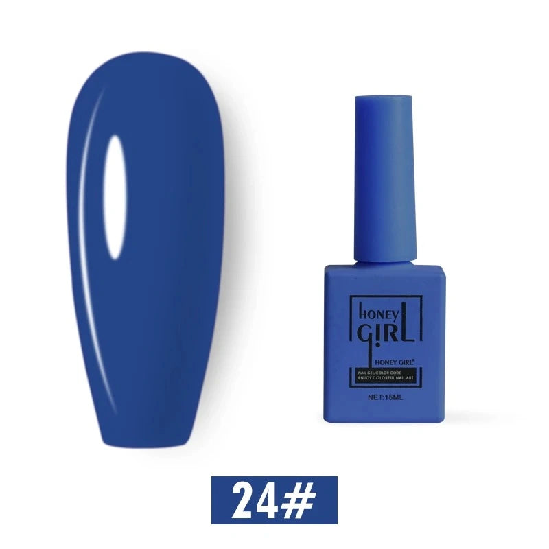 Honey Girl - 60 Farger - UV/LED Komplett Sett - Shellac/Gelelakk