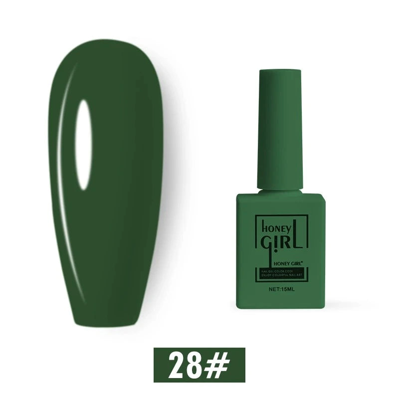 Honey Girl - 60 Farger - UV/LED Komplett Sett - Shellac/Gelelakk