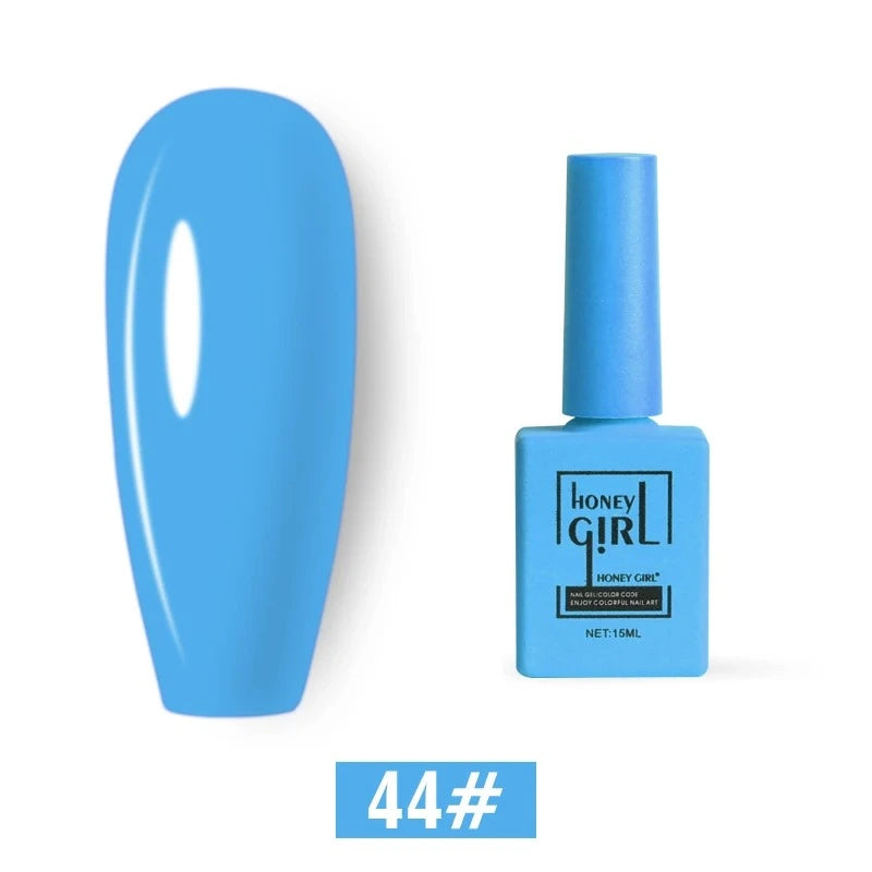 Honey Girl - 60 Farger - UV/LED Komplett Sett - Shellac/Gelelakk