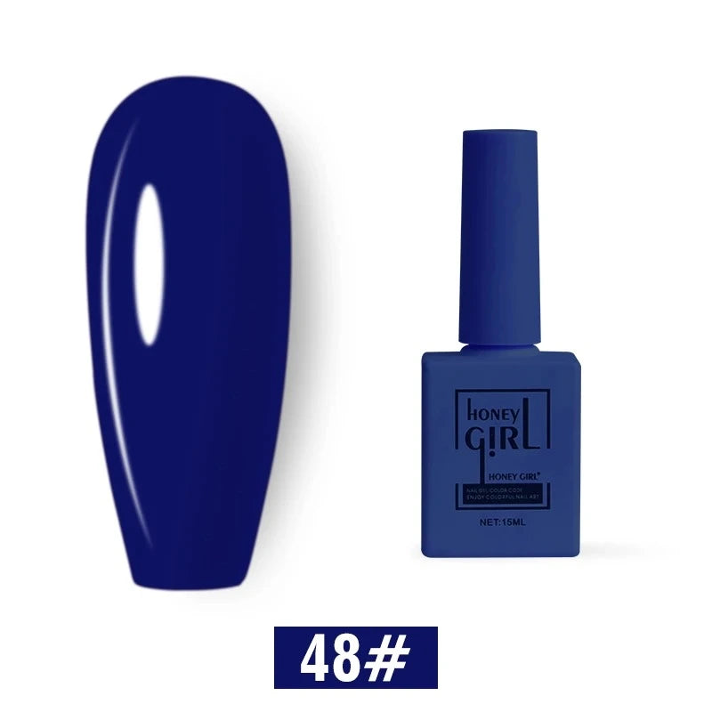 Honey Girl - 60 Farger - UV/LED Komplett Sett - Shellac/Gelelakk