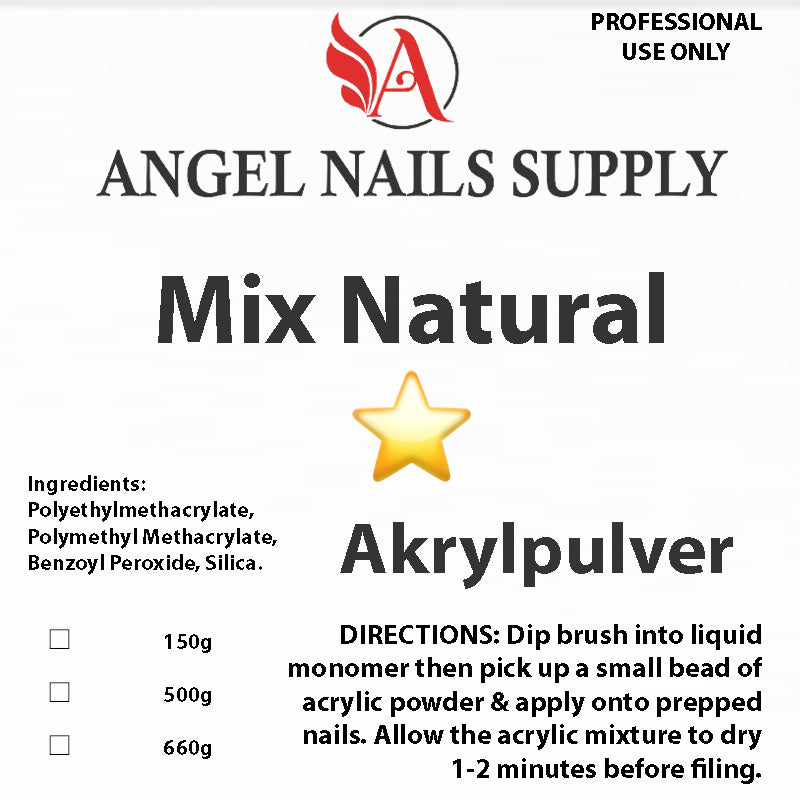 MIX NATURAL - AKRYLPULVER