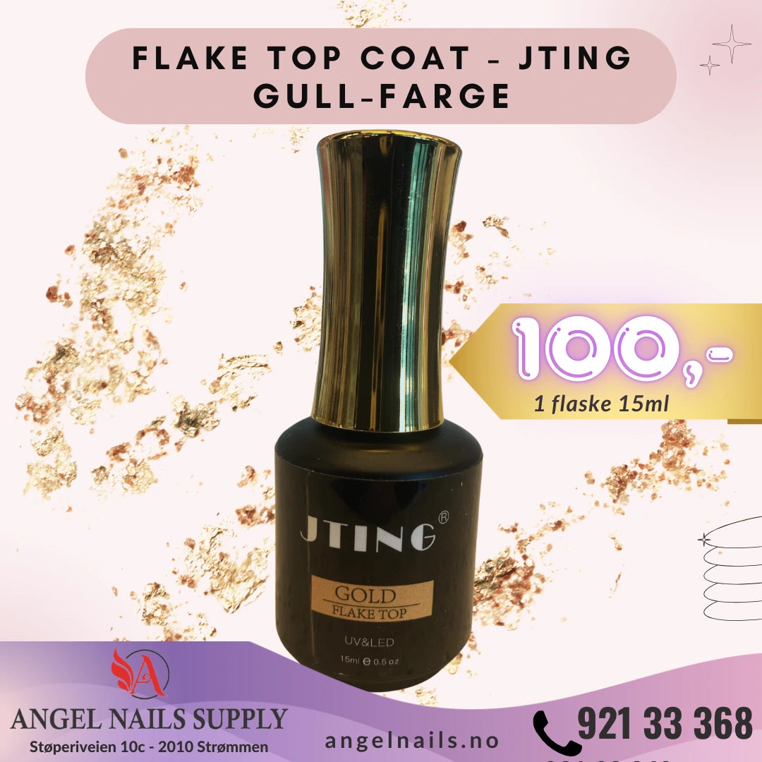 Flake Top Coat – JTing Gull – 15ml