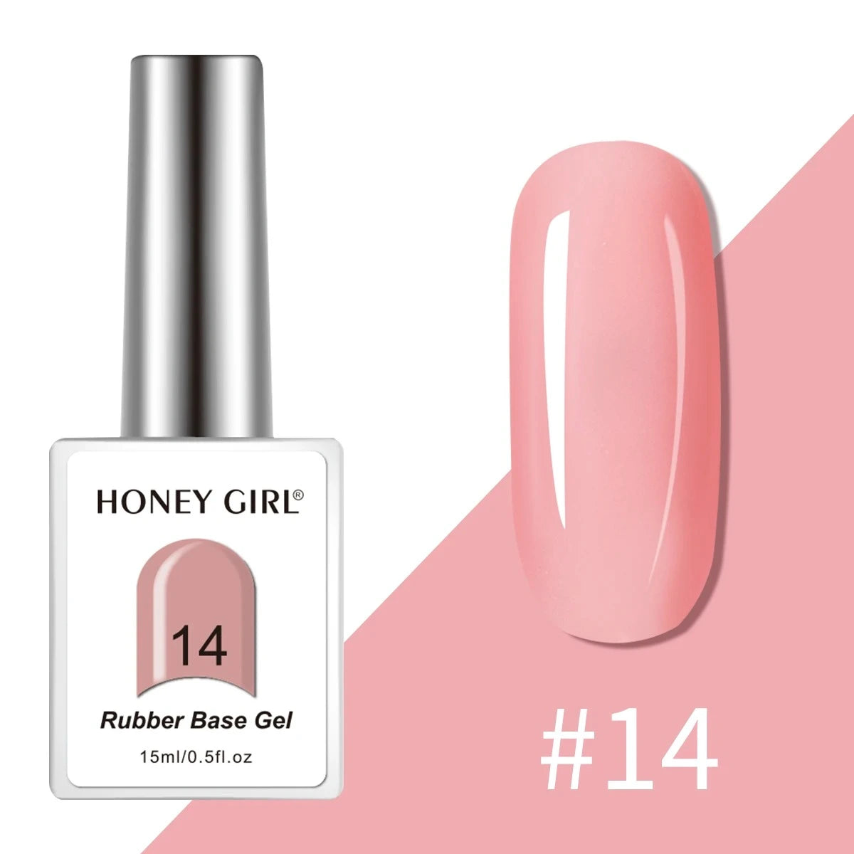 Honey Girl Rubber Base Gel 36 farger Sett - Shellac/Gelelakk