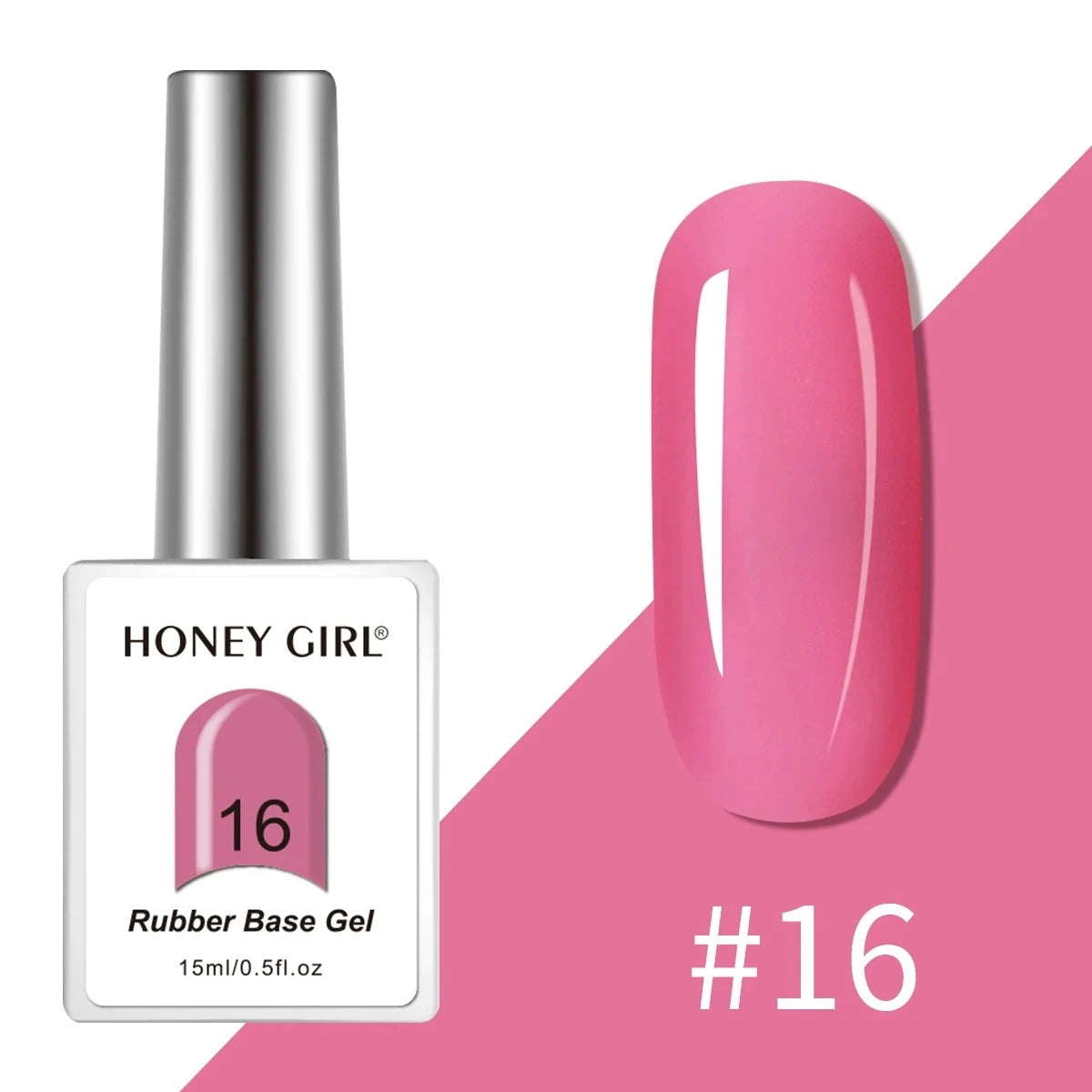 Honey Girl Rubber Base Gel 36 farger Sett - Shellac/Gelelakk