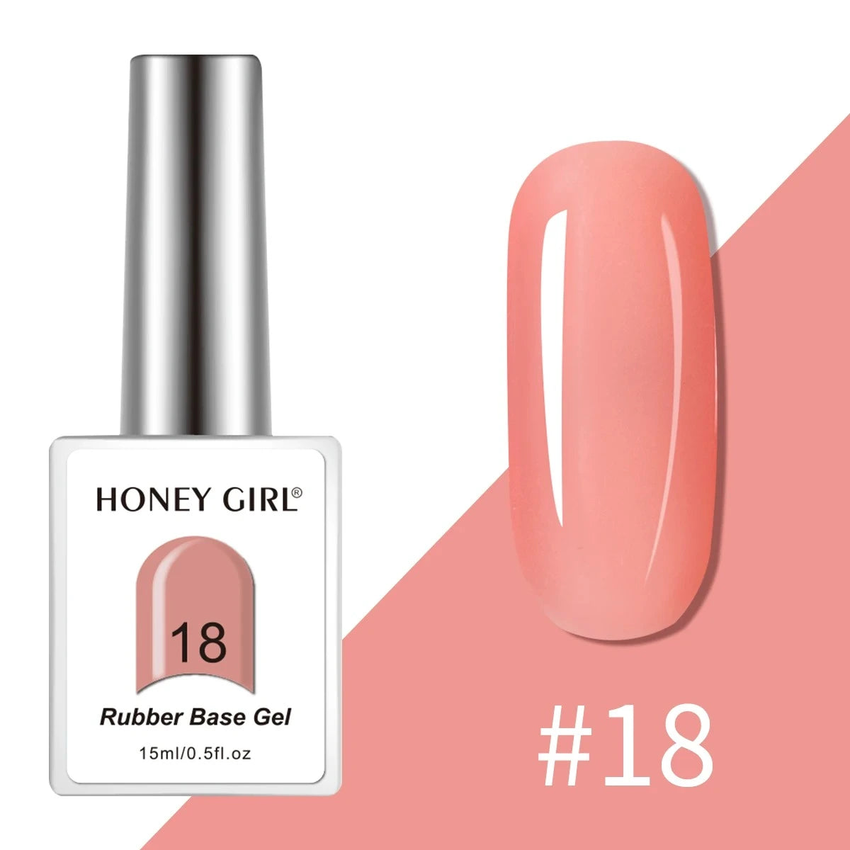 Honey Girl Rubber Base Gel 36 farger Sett - Shellac/Gelelakk