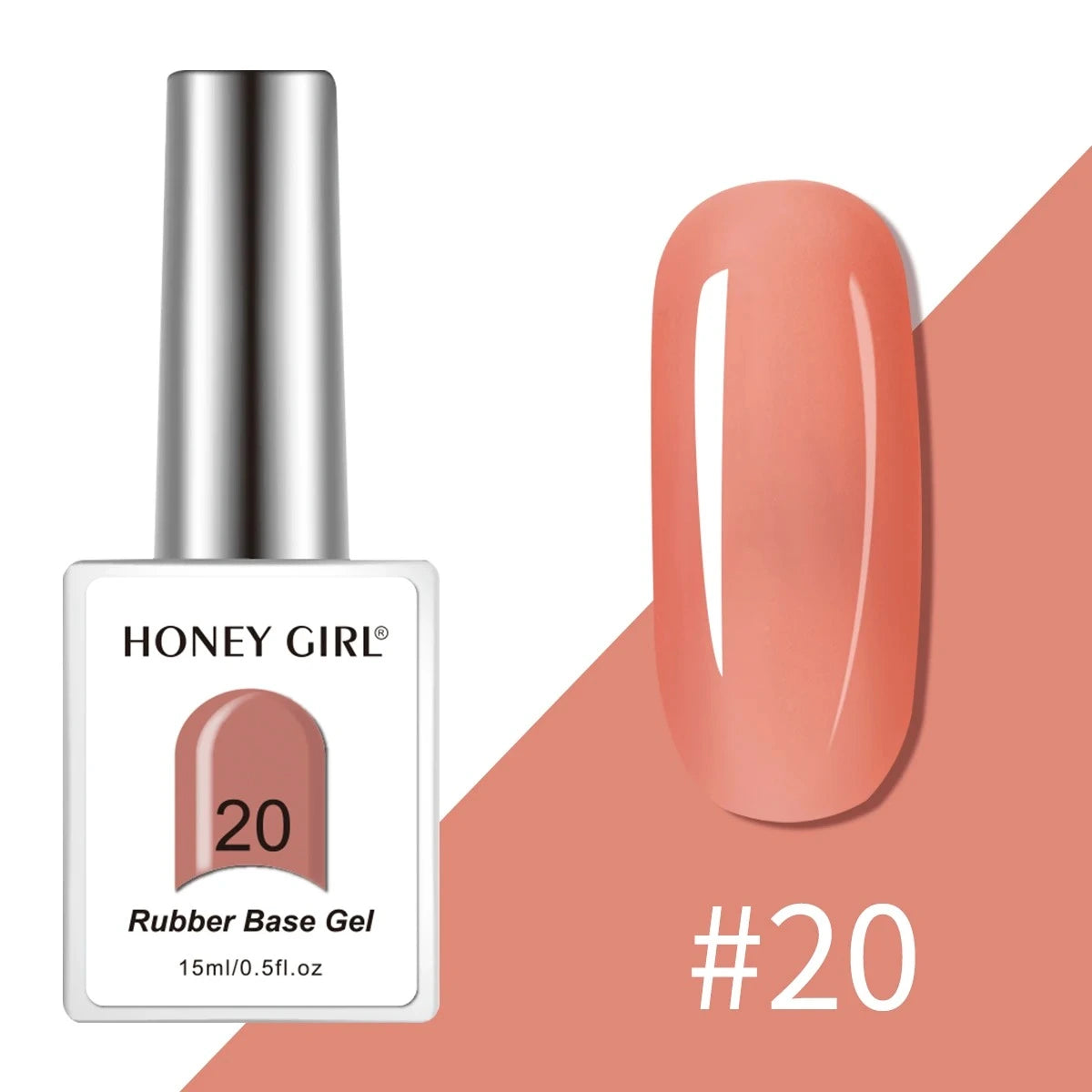 Honey Girl Rubber Base Gel 36 farger Sett - Shellac/Gelelakk