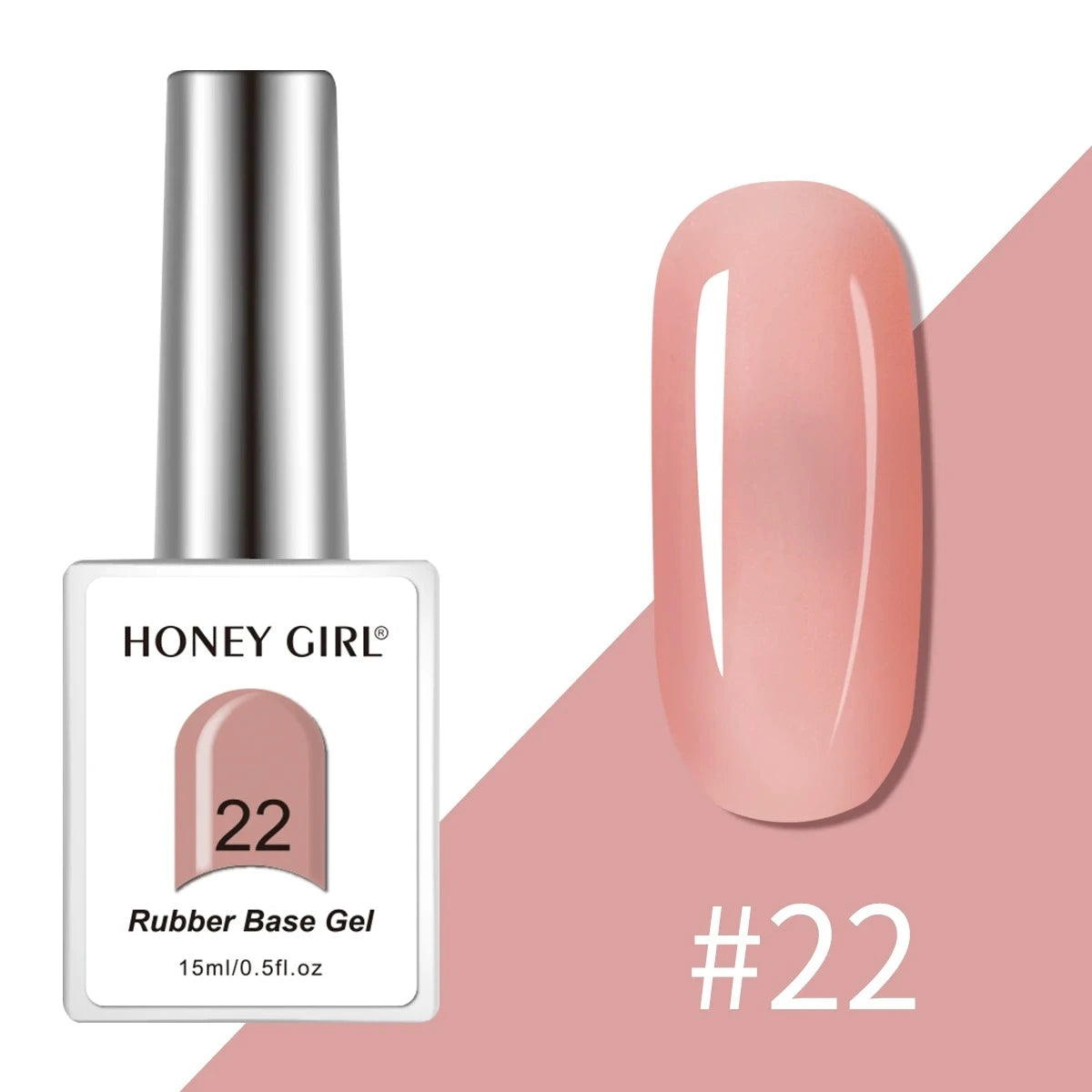 Honey Girl Rubber Base Gel 36 farger Sett - Shellac/Gelelakk