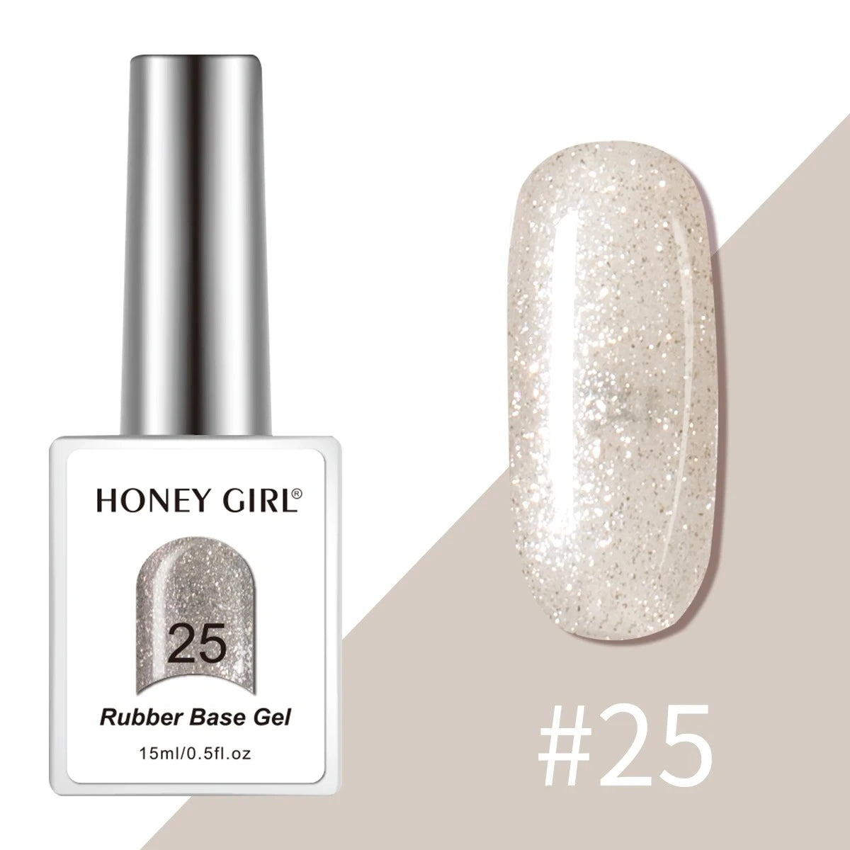 Honey Girl Rubber Base Gel 36 farger Sett - Shellac/Gelelakk
