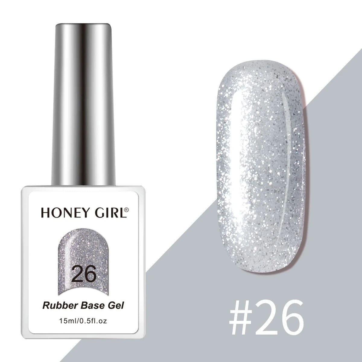 Honey Girl Rubber Base Gel 36 farger Sett - Shellac/Gelelakk