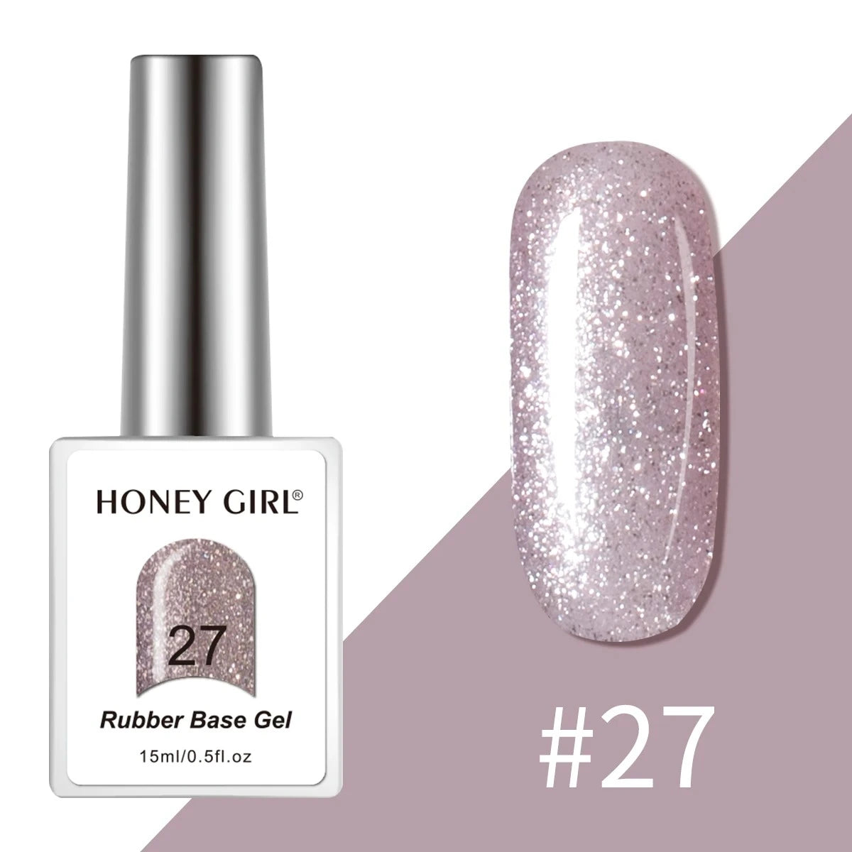 Honey Girl Rubber Base Gel 36 farger Sett - Shellac/Gelelakk