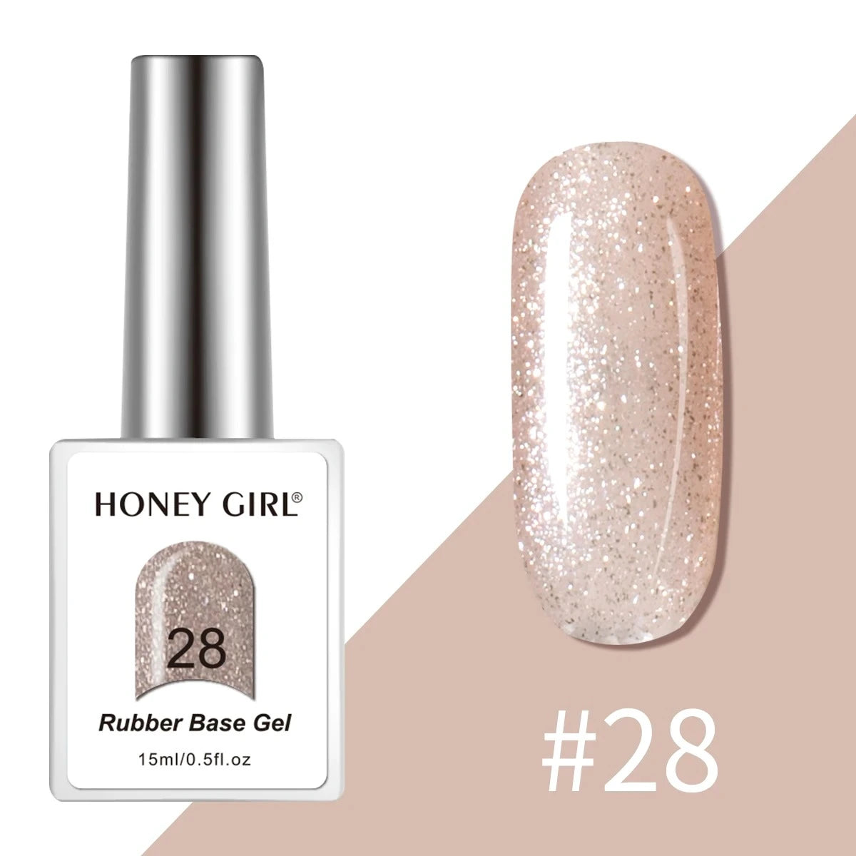 Honey Girl Rubber Base Gel 36 farger Sett - Shellac/Gelelakk
