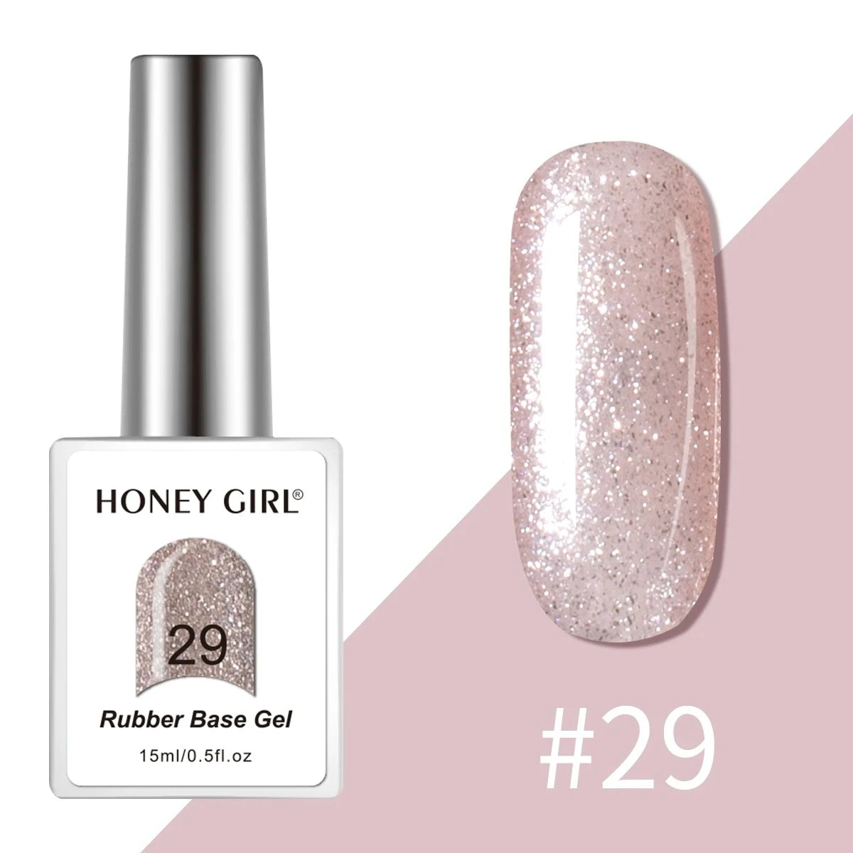 Honey Girl Rubber Base Gel 36 farger Sett - Shellac/Gelelakk