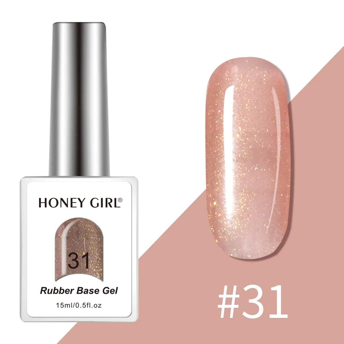 Honey Girl Rubber Base Gel 36 farger Sett - Shellac/Gelelakk