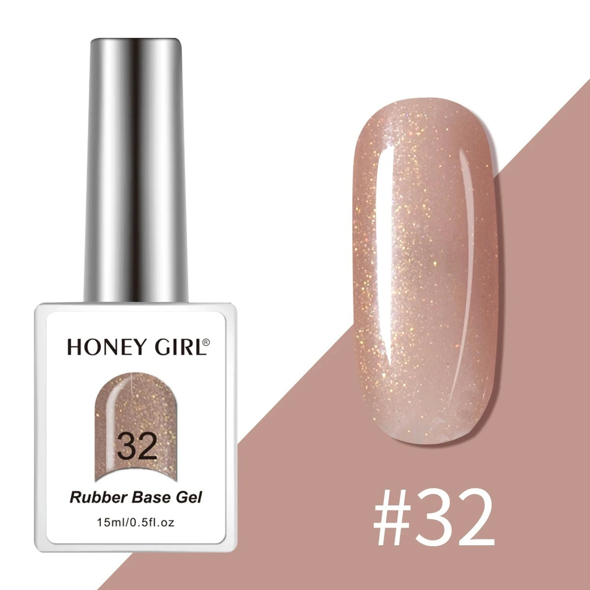 Honey Girl Rubber Base Gel 36 farger Sett - Shellac/Gelelakk
