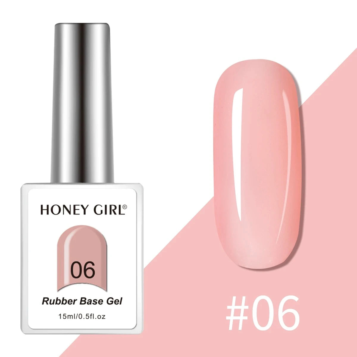 Honey Girl Rubber Base Gel 36 farger Sett - Shellac/Gelelakk