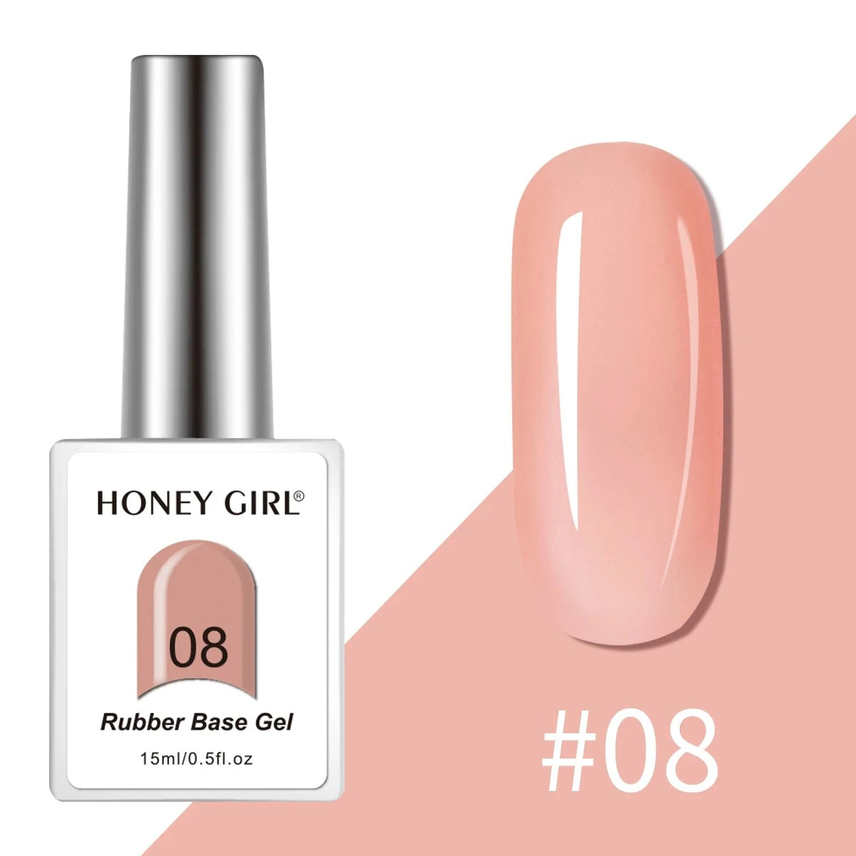 Honey Girl Rubber Base Gel 36 farger Sett - Shellac/Gelelakk