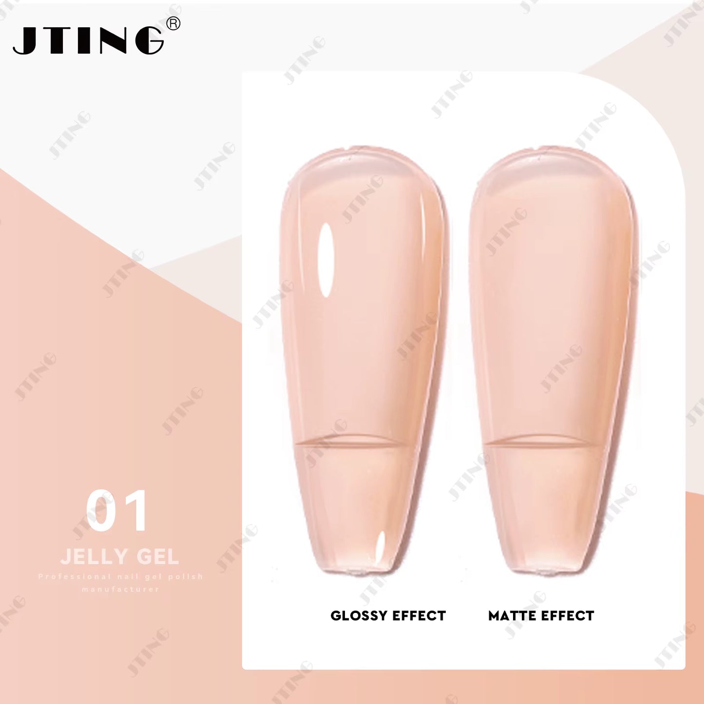 Shellac "Nude Jelly Gel" - Gel lakk Polish - 48 Farger