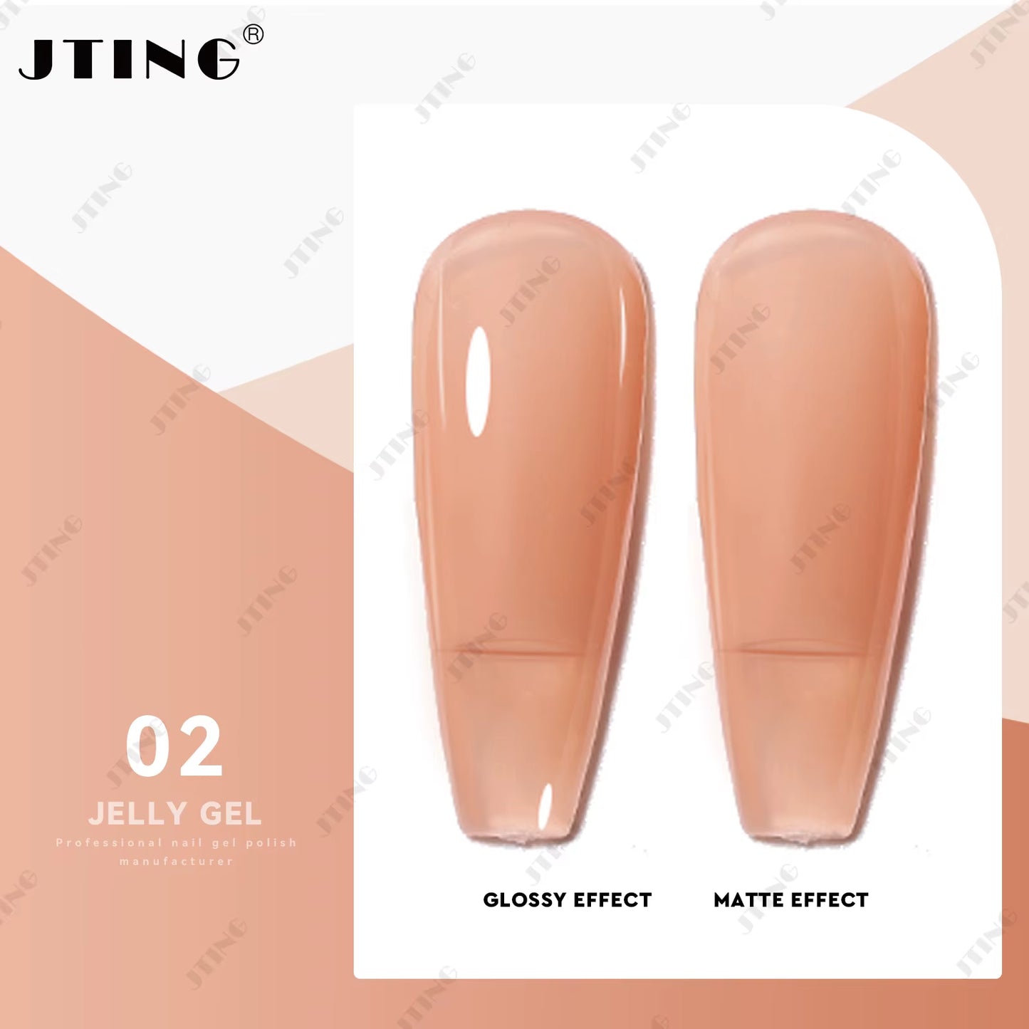 Shellac "Nude Jelly Gel" - Gel lakk Polish - 48 Farger