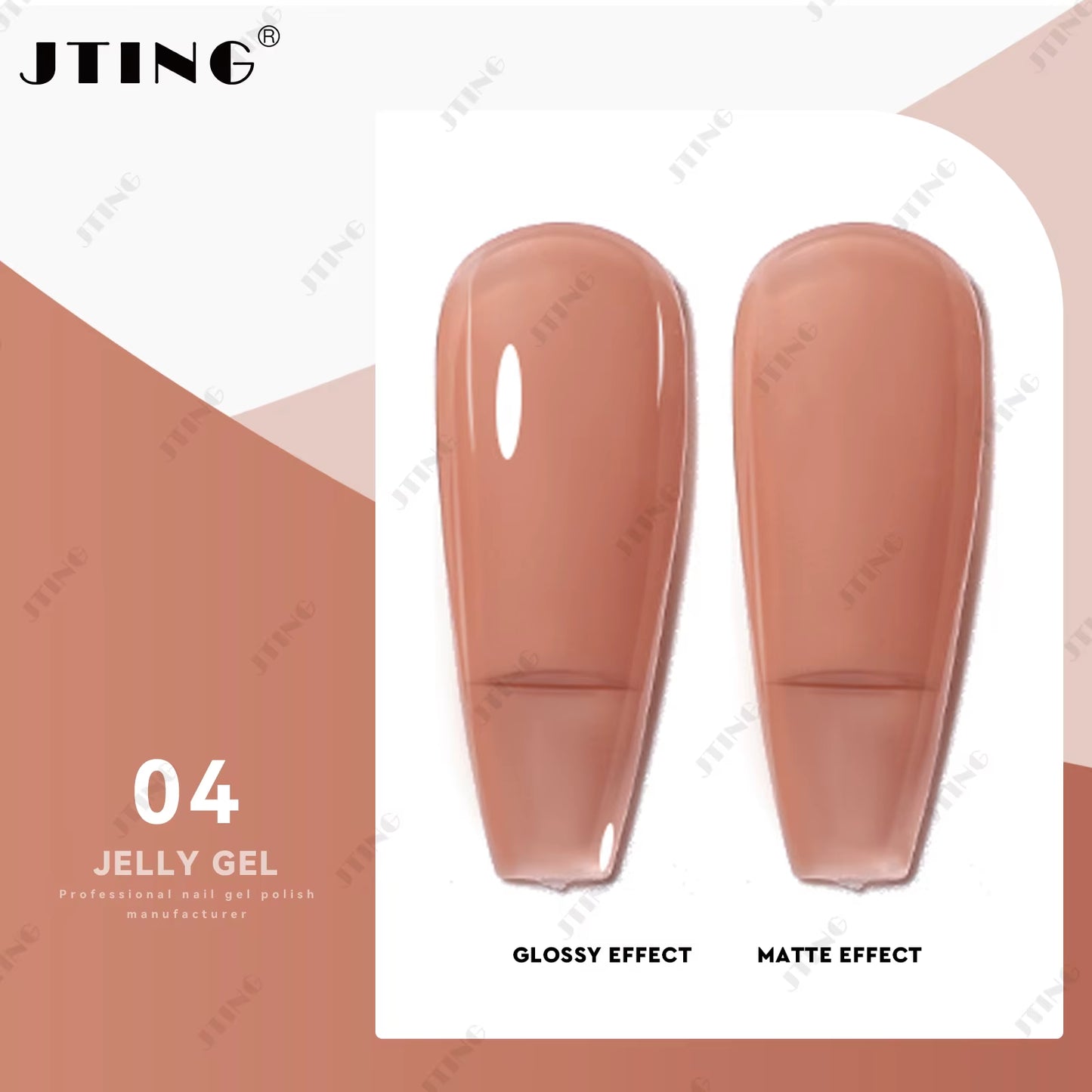 Shellac "Nude Jelly Gel" - Gel lakk Polish - 48 Farger