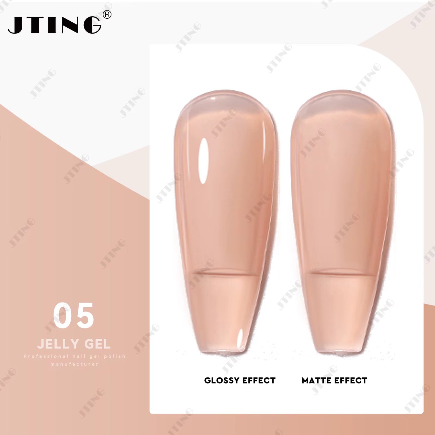 Shellac "Nude Jelly Gel" - Gel lakk Polish - 48 Farger