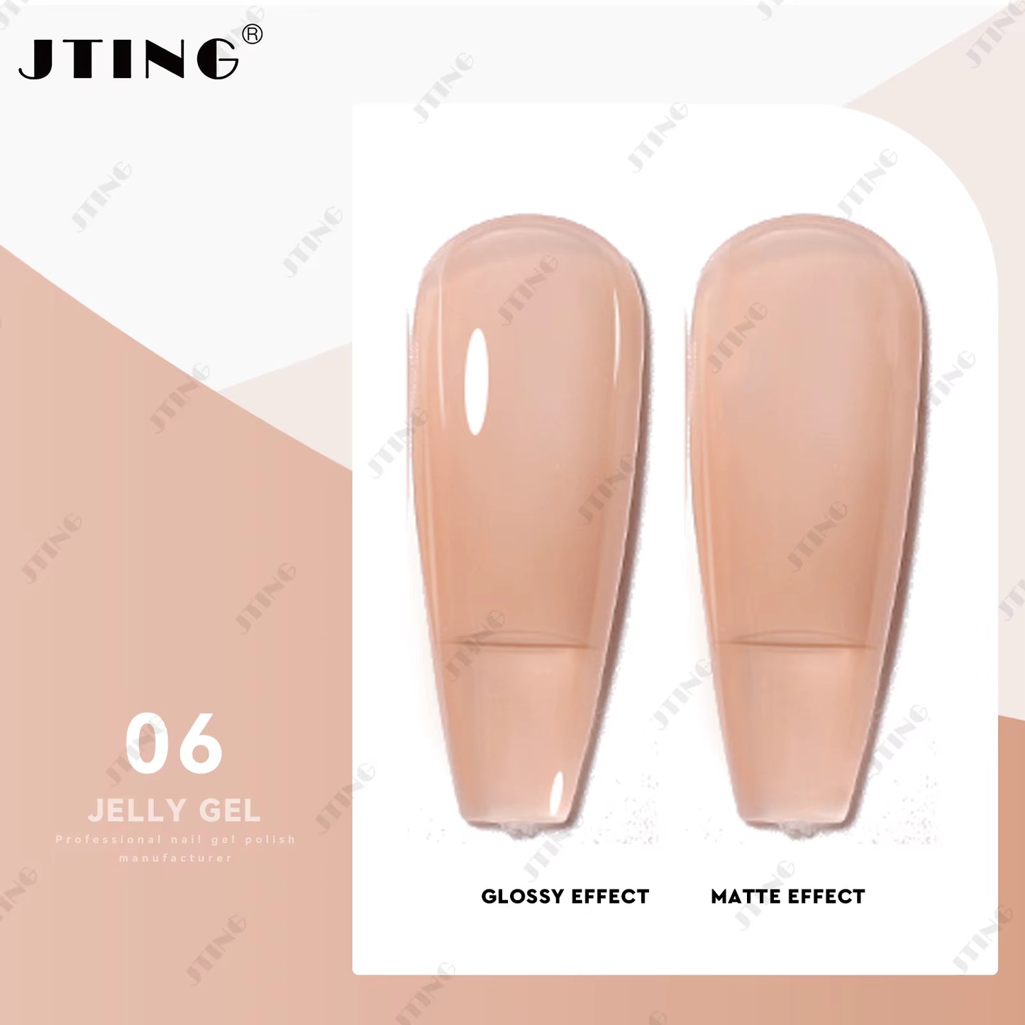 Shellac "Nude Jelly Gel" - Gel lakk Polish - 48 Farger