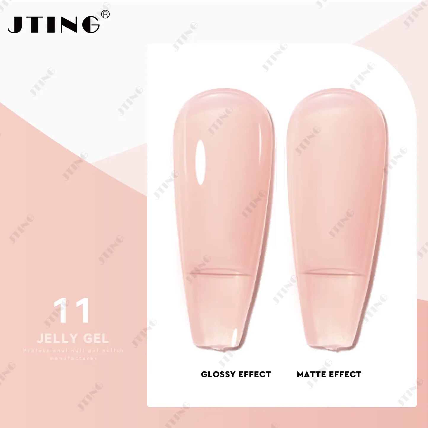 Shellac "Nude Jelly Gel" - Gel lakk Polish - 48 Farger